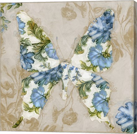 Framed Winged Tapestry I Print