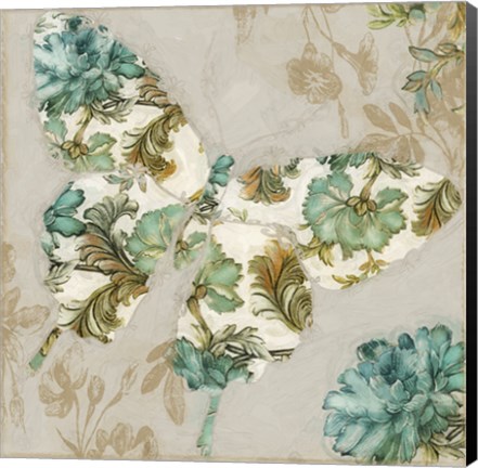 Framed Winged Tapestry II Print