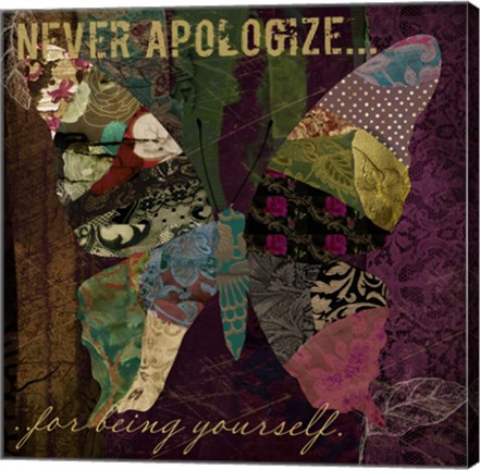 Framed Winging It IV Print