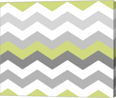 Framed Calyx Chevron Print