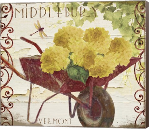 Framed Vermont Summer II Print