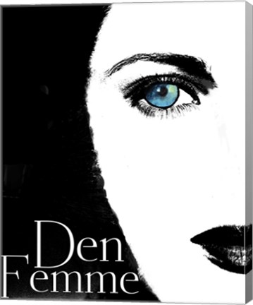 Framed Femme Den II Print