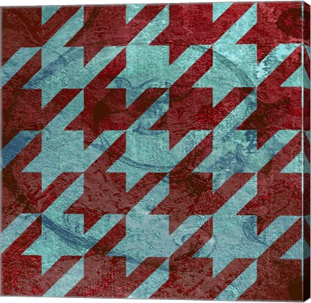 Framed Houndstooth IV Print