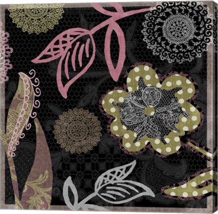 Framed Daisy Cartwheels II Print