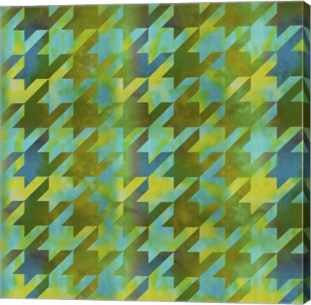 Framed Houndstooth VII Print