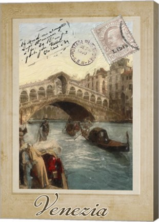 Framed European Vacation I Print