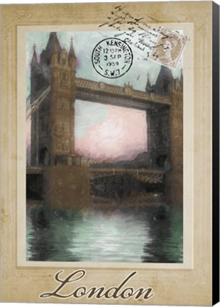 Framed European Vacation III Print