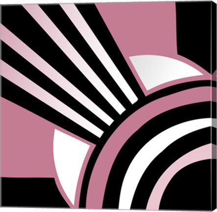 Framed Daring Deco I Print