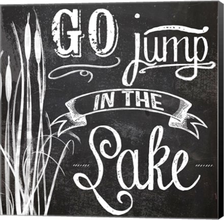 Framed Lake House V Print