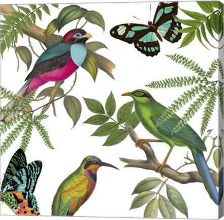 Framed Walking on Air II Print