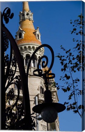 Framed Historic Architecture, Barcelona, Spain Print