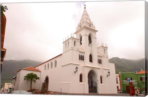 Framed Church on Tenerife, Canary Islands, Spain Print