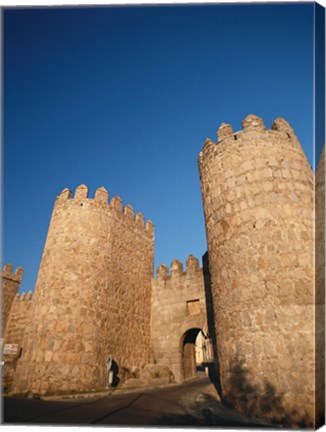 Framed Avila City Wall, Spain Print