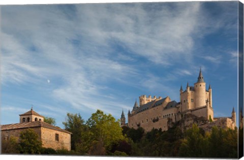 Framed Alcazar, Segovia, Spain Print