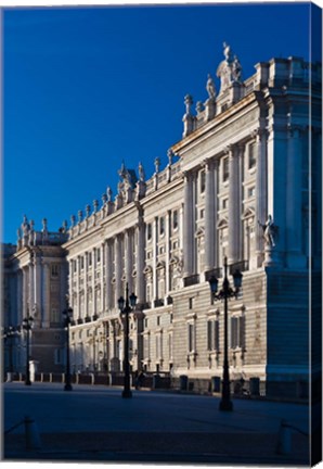 Framed Palacio Real, Madrid, Spain Print