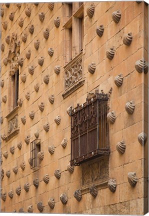 Framed Casa de las Conchas, Salamanca, Spain Print