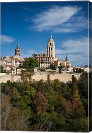 Framed View from the Alcazar, Segovia, Spain Print