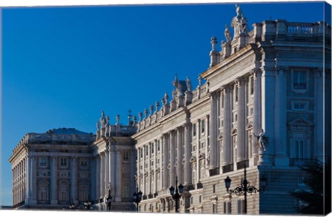 Framed Palacio Real, Madrid, Spain Print