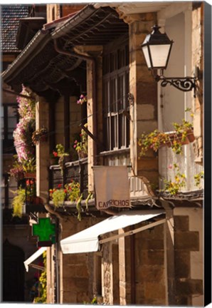 Framed Comillas, Spain Print