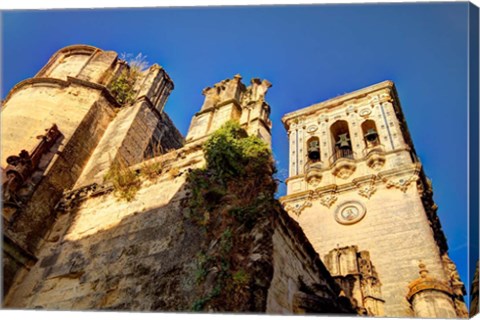 Framed Spain, Andalusia, Cadiz, Arcos De la Fontera Basilica de Santa Maria Print