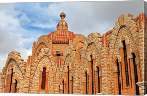 Framed Europe, Spain, Novelda Santa Maria Magdalena church Print