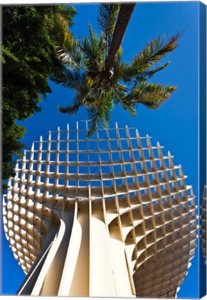 Framed Metropol Parasol, Plaza de la Encarnacion, Seville, Spain Print