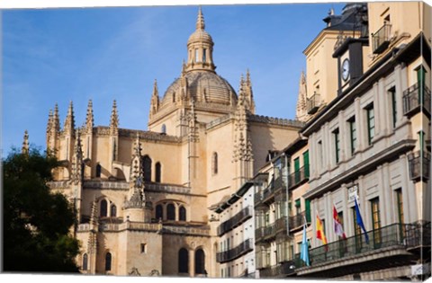 Framed Spain, Castilla y Leon, Segovia Cathedral Print