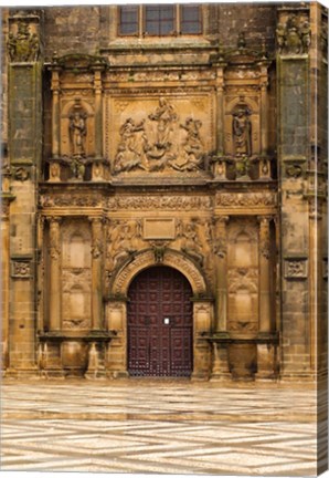 Framed Capilla de El Salvador Chapel, Ubeda, Spain Print