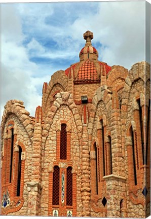 Framed Europe, Spain, Novelda Santa Maria Magdalena church Print