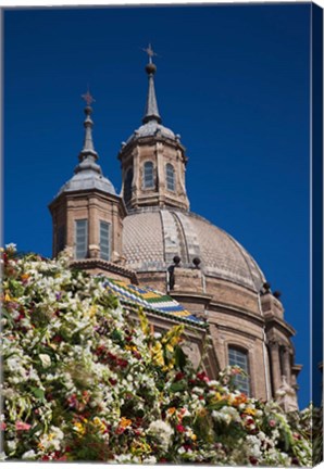 Framed Plaza del Pilar, Zaragoza, Spain Print