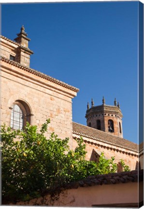 Framed Spain, Andalusia The San Mateo Church in Banos de la Encina Print