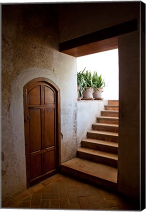 Framed Spain, Granada Alhambra, legendary Moorish Palace, interior details Print