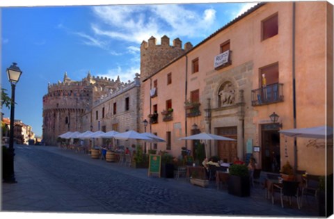 Framed Spain, Castilla y Leon Region Restaurants along the city of Avila Print