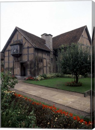 Framed Home of William Shakespeare, Stratford-upon-Avon, England Print