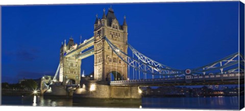 Framed UK, London, Tower Bridge and River Thames Print