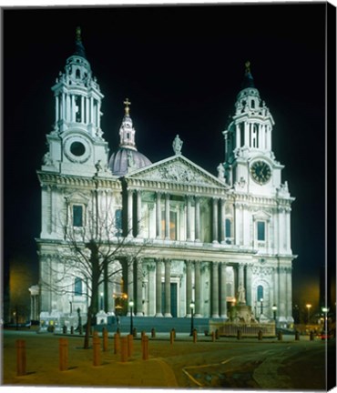 Framed St Paul&#39;s Cathedral, London, England Print