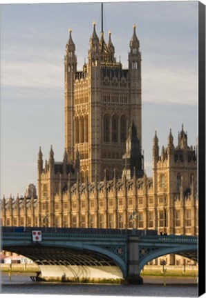 Framed Houses of Parliament, London, England Print