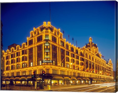 Framed Harrods, London, England Print