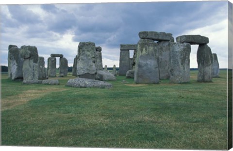 Framed Stonehenge, Avebury, Wiltshire, England Print