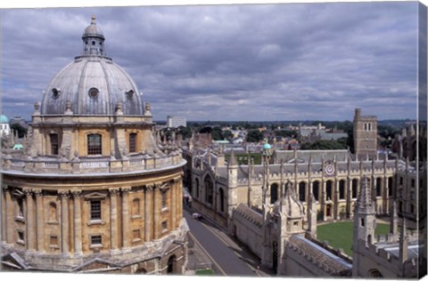 Framed Radcliffe Camera and All Souls College, Oxford, England Print