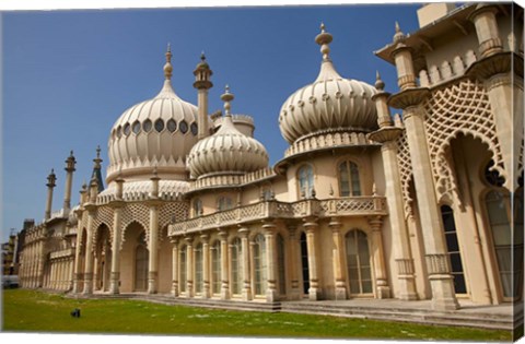 Framed Royal Pavilion, Brighton, East Sussex, England Print