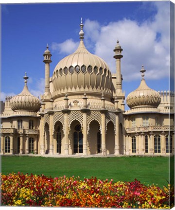 Framed Royal Pavilion in Brighton, East Sussex, England Print