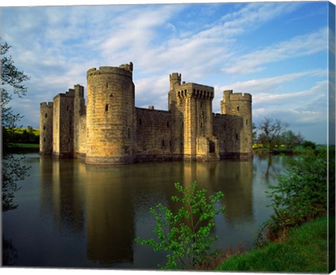 Framed Bodiam Castle, Sussex, England Print