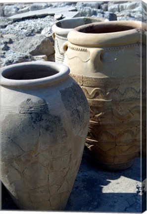 Framed Archaeological Site of Knossos, Heraklion, Crete, Greece Print