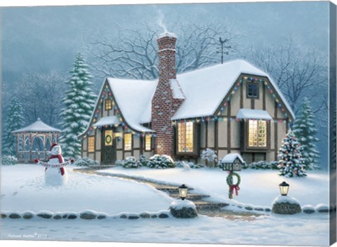Framed Christmas Eve Print