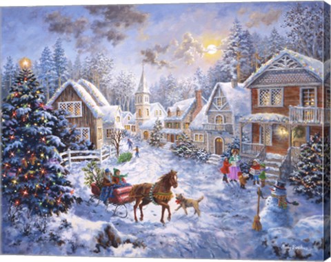Framed Merry Christmas Print