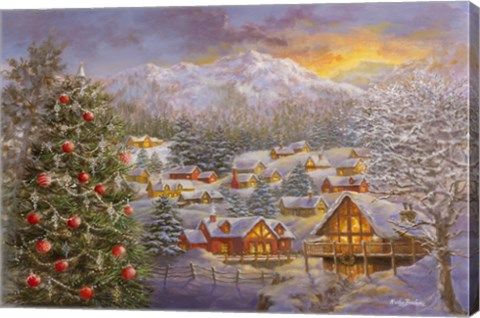 Framed Seasons Greetings Print