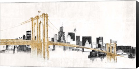 Framed Skyline Crossing Print