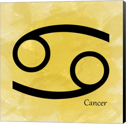 Framed Cancer - Yellow Print