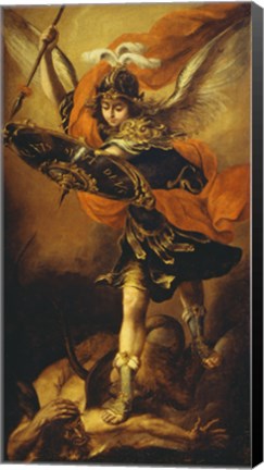 Framed Saint Michael Print